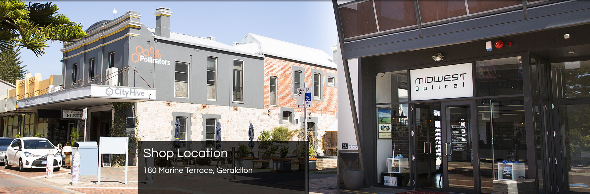 We are located at 180 Marriane Terrace in Geraldton